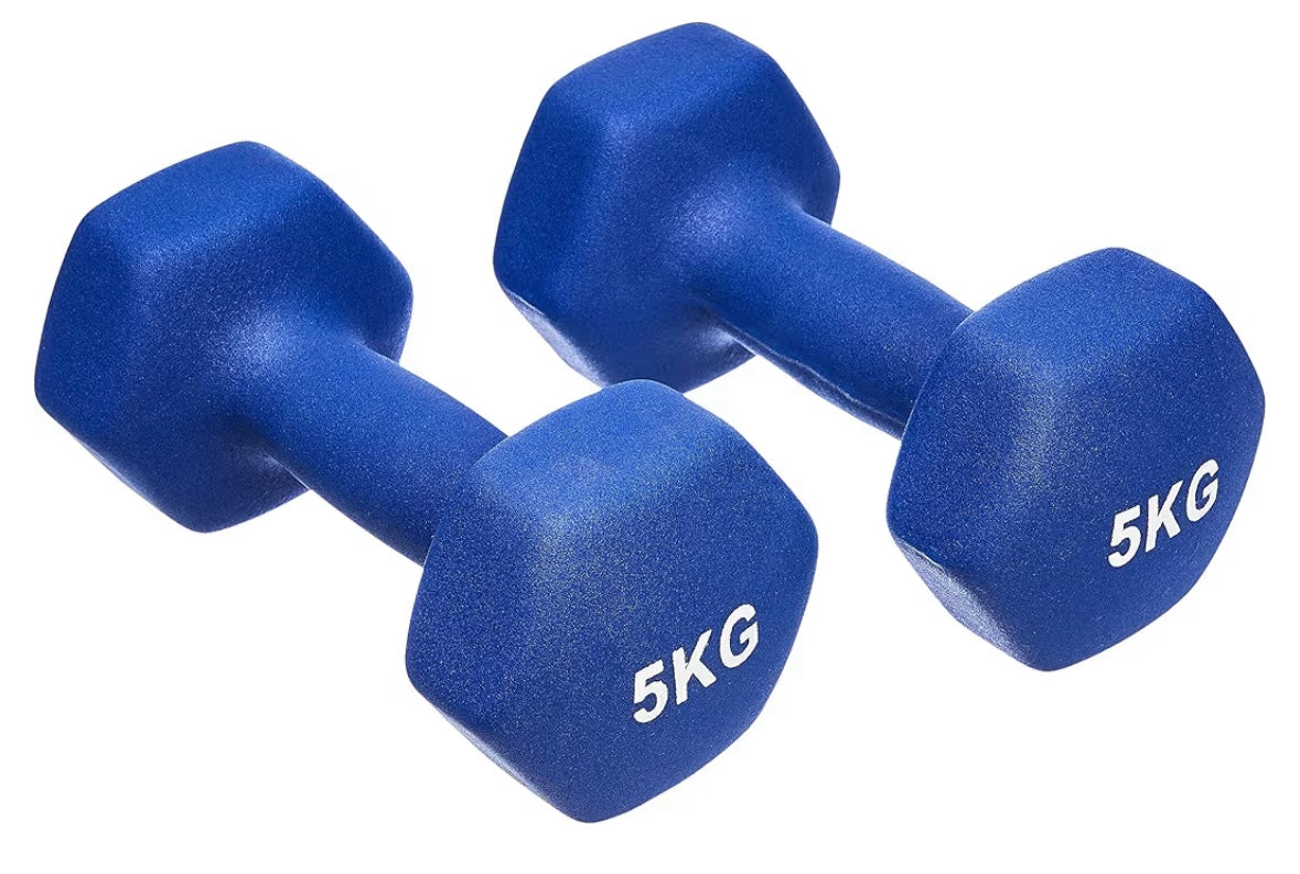 Neoprene.     3kg or 4kg or 6kg