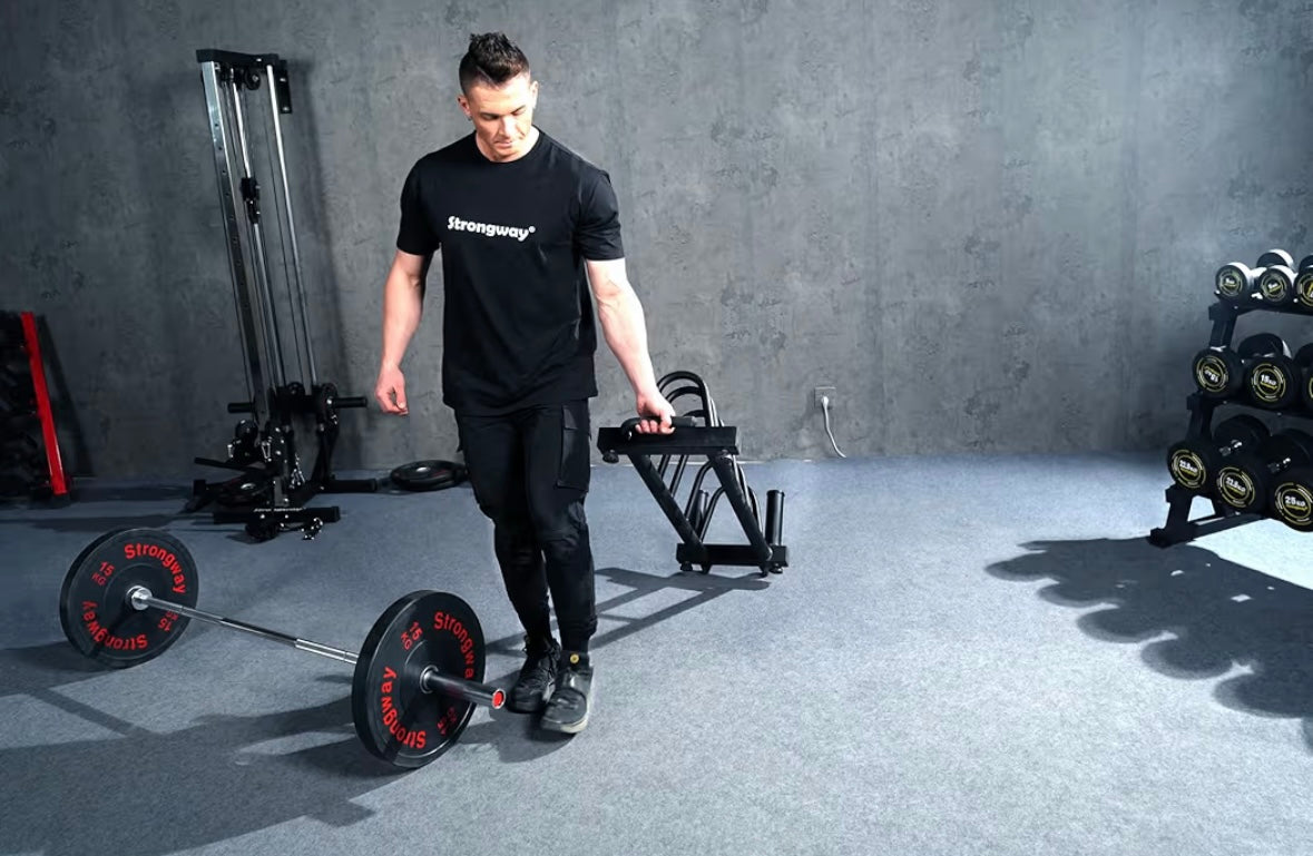 Strongway® Olympic Bumper Weight Plate 100kg set 2 Inch