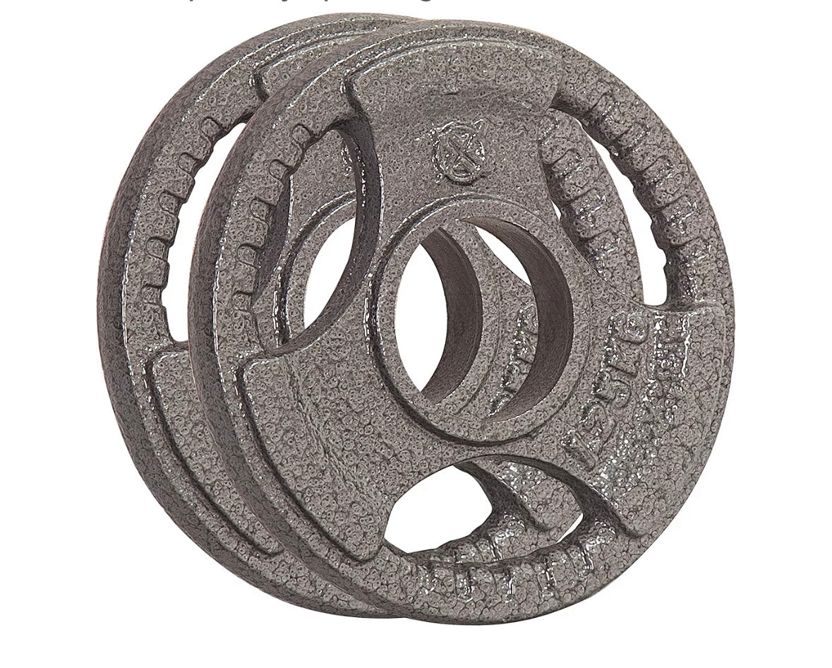 RIP X Tri Grip 2" Olympic Weight Plates in Cast Iron
1.25kg or 2.5kg or 5kg or 10kg or 15kg or 20kg