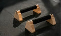 Wooden push up support set