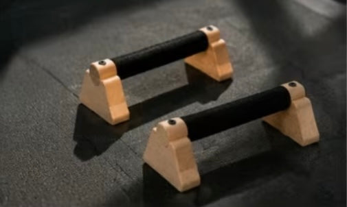 Wooden push up support set