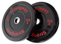 Strongway® Olympic Bumper Weight Plates (5KG or 10KG or 15kg or 20KG) Discs for Barbell - 2 Inch