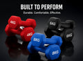 Neoprene Hex Dumbbell Set of 3  - 4kg, 6kg & 8kg