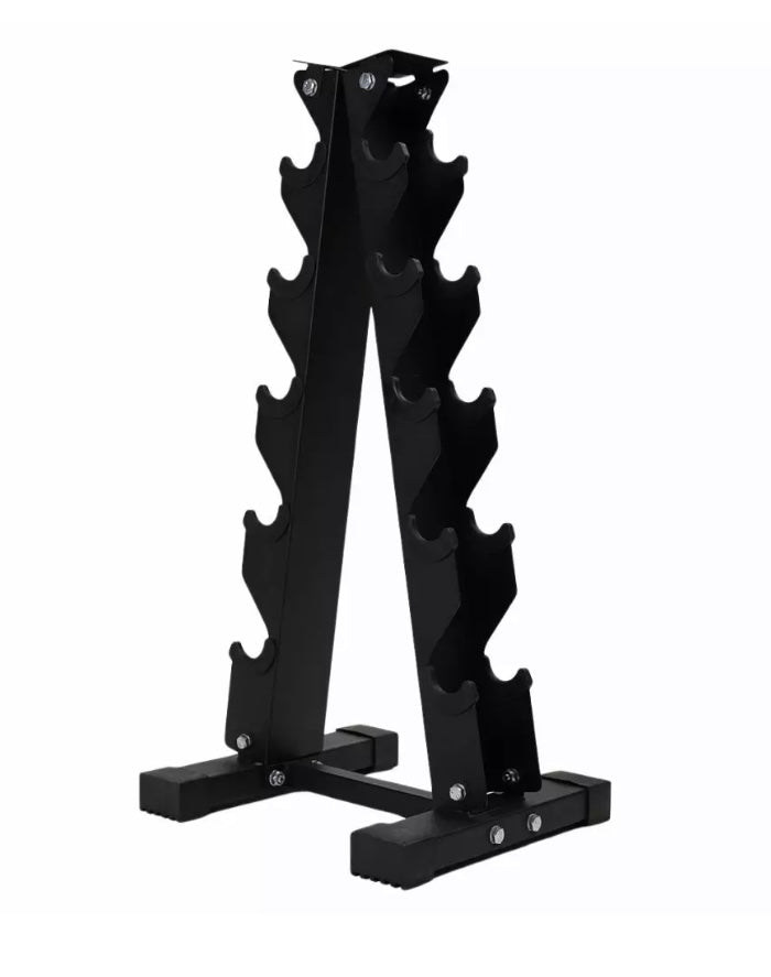 Northern Neoprene Dumbbells with 5-Tier Rack - Set of 8