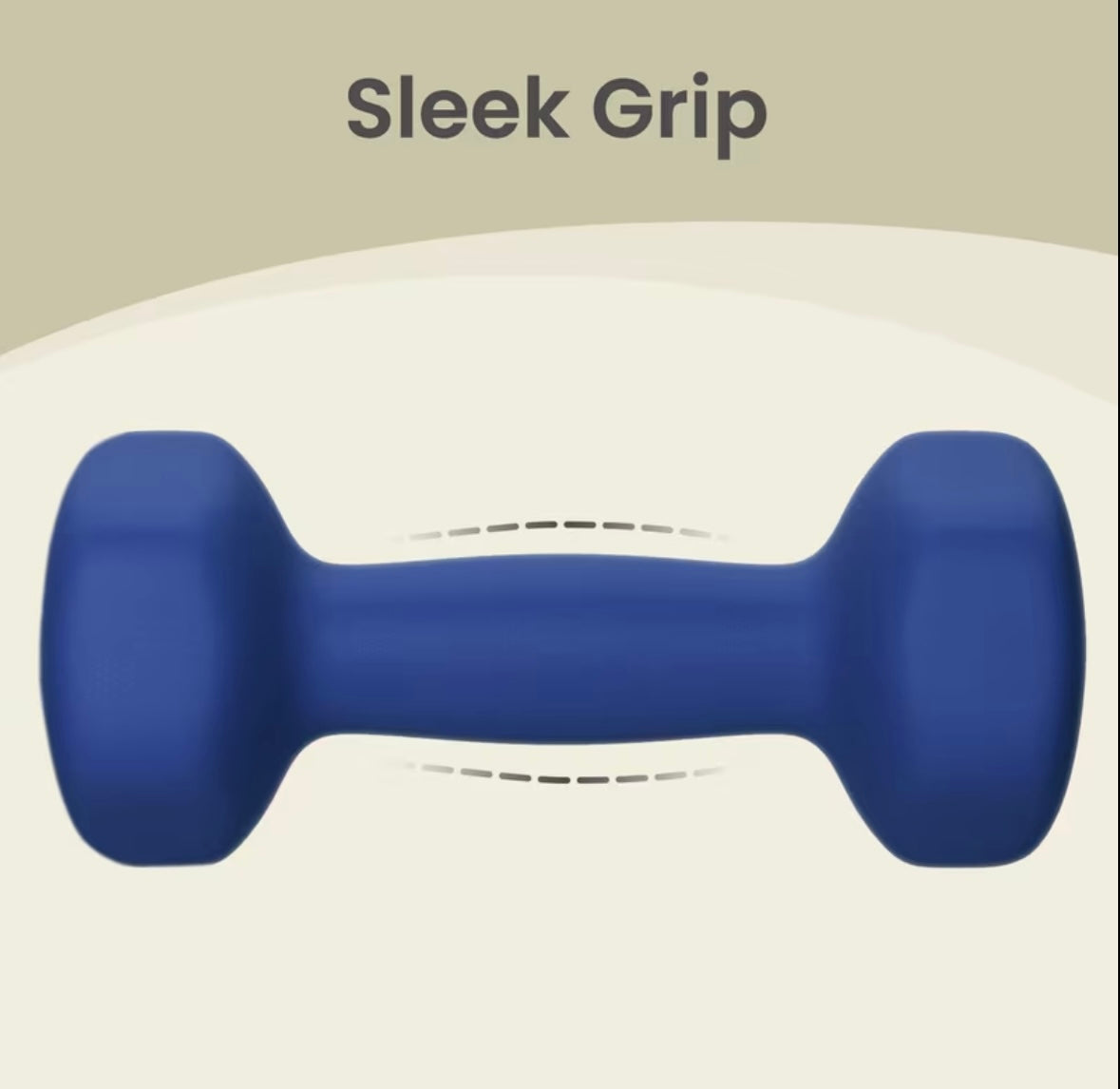 Pair of 5kg Neoprene Hex Dumbbells