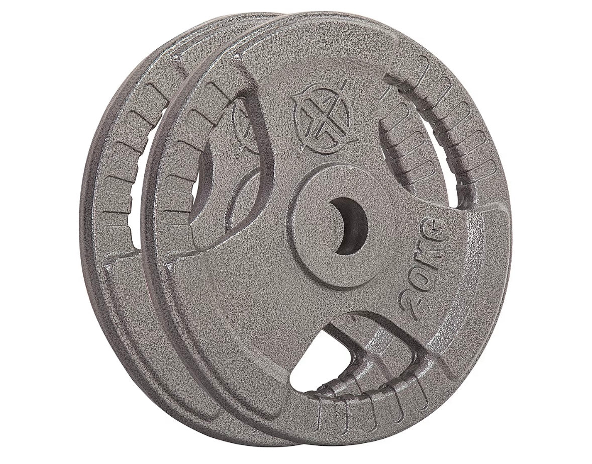 RIP X Tri Grip 2" Olympic Weight Plates in Cast Iron full set     1.25kg + 2.5kg + 5kg + 10kg + 15kg + 20kg
