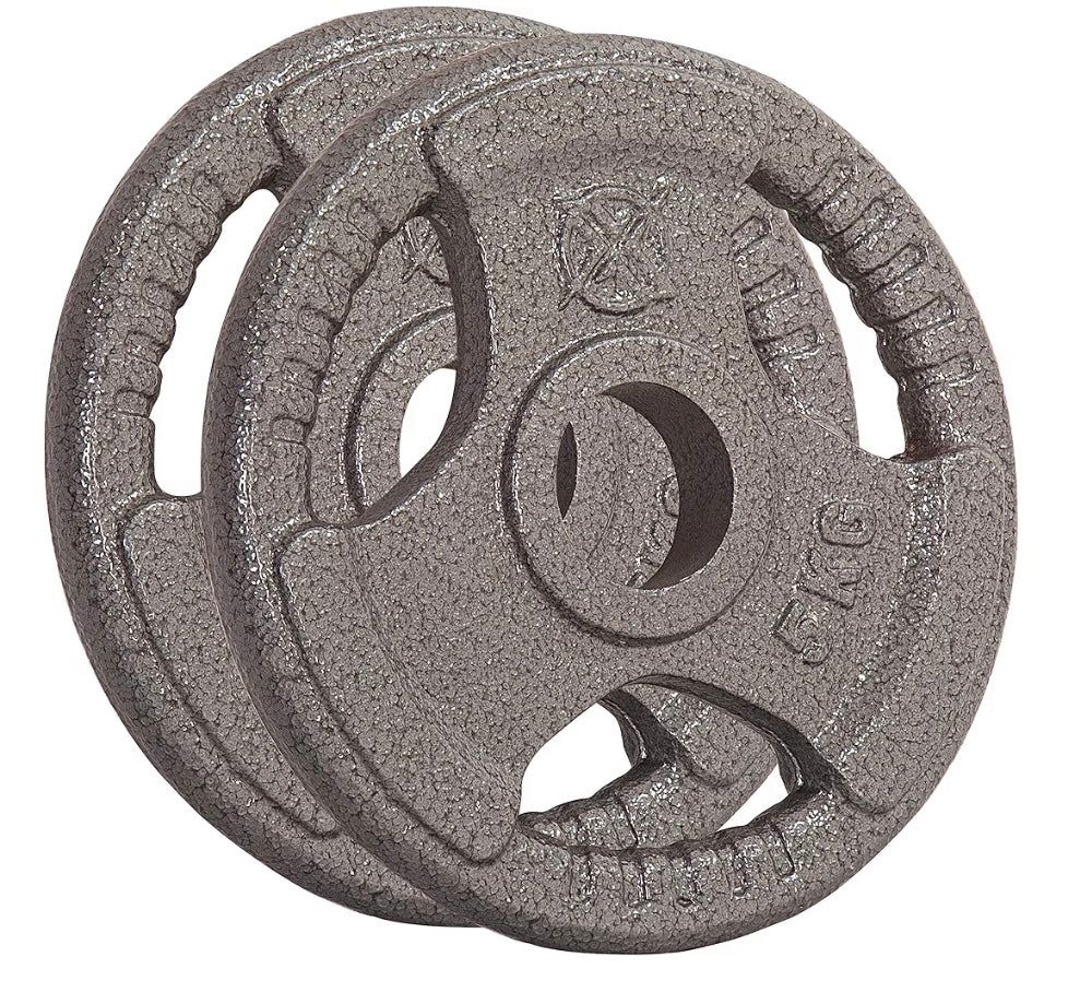RIP X Tri Grip 2" Olympic Weight Plates in Cast Iron full set     1.25kg + 2.5kg + 5kg + 10kg + 15kg + 20kg