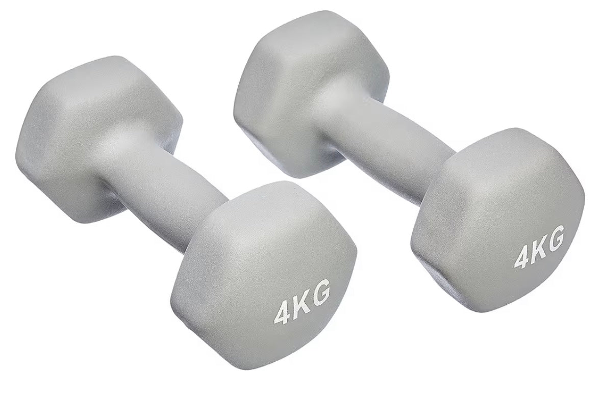 Neoprene.     3kg or 4kg or 6kg