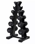 Northern Neoprene Dumbbells with 5-Tier Rack - Set of 8