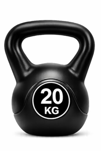 Heavy Weight Vinyl Kettlebells Set  16kg or 20kg or 24kg