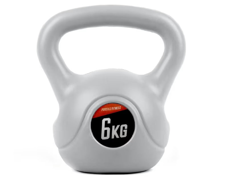 Phoenix Fitness Vinyl Kettlebell  – 4kg or 6kg or 8kg or 12kg or 16kg or or 20kg