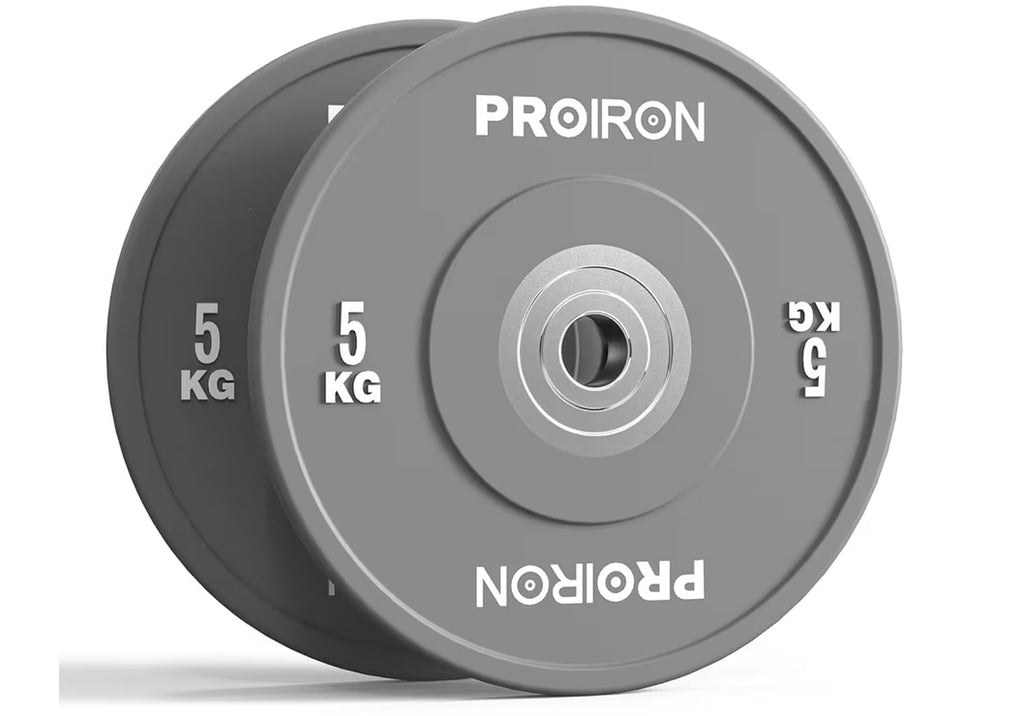 PROIRON Olympic Bumper Plates, 2" 5kg or 10kg or 15kg or 25kg