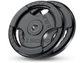 FK Sports Standard Weight Plates - Cast Iron Weight Plates with Rubber finish, 1 inch opening, 2.5kg or 5kg or 10kg or 15kg, 20kg or 25kg