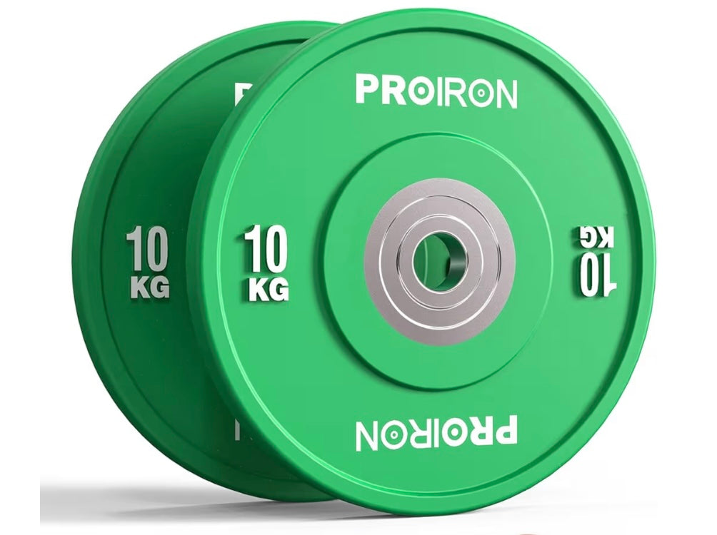PROIRON Olympic Bumper Plates, 2" 5kg or 10kg or 15kg or 25kg